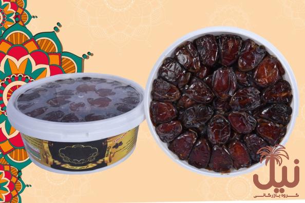 خرما سطلی کبکاب 600 گرمی با شیره طبیعی در وزن های مختلف