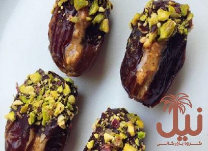 خرما تزیین شده + قیمت خرید، کاربرد، مصارف و خواص